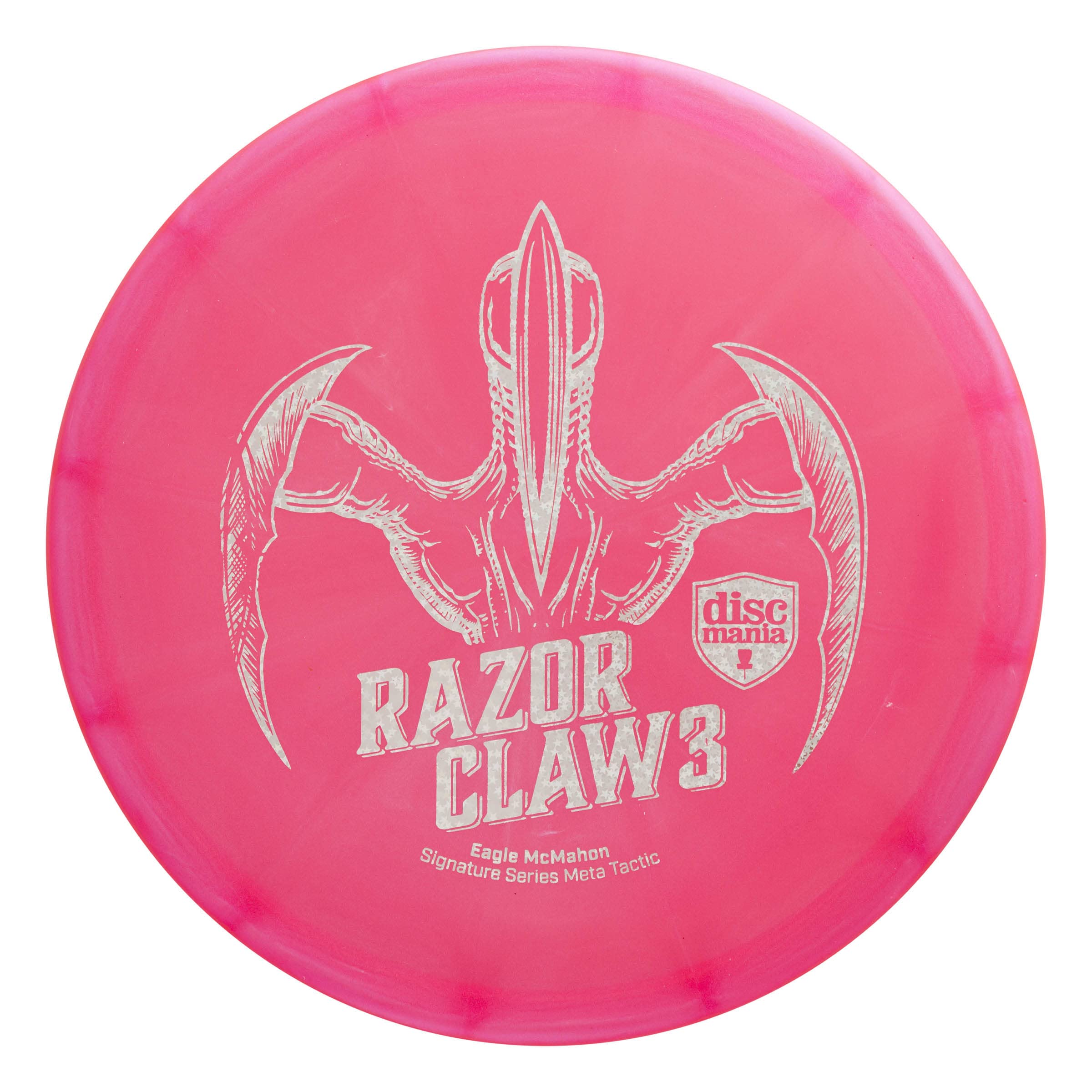 Discmania Eagle McMahon Meta Tactic Razor Claw 3– Utility Disc, Overstable and Reliable Disc Golf Disc 173-176g