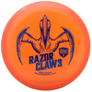 Discmania Eagle McMahon Meta Tactic Razor Claw 3– Utility Disc, Overstable and Reliable Disc Golf Disc 173-176g