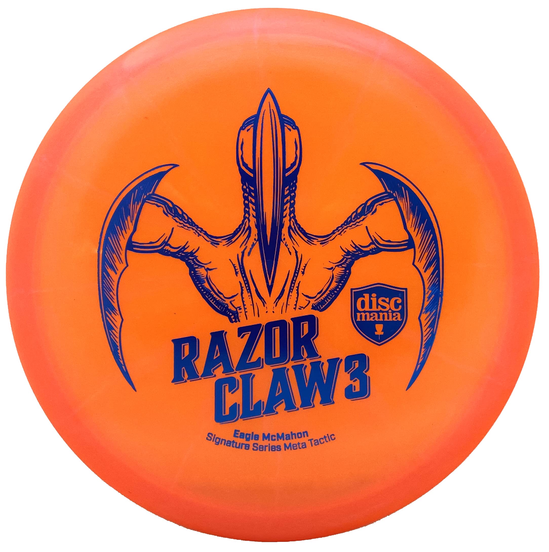 Discmania Eagle McMahon Meta Tactic Razor Claw 3– Utility Disc, Overstable and Reliable Disc Golf Disc 173-176g