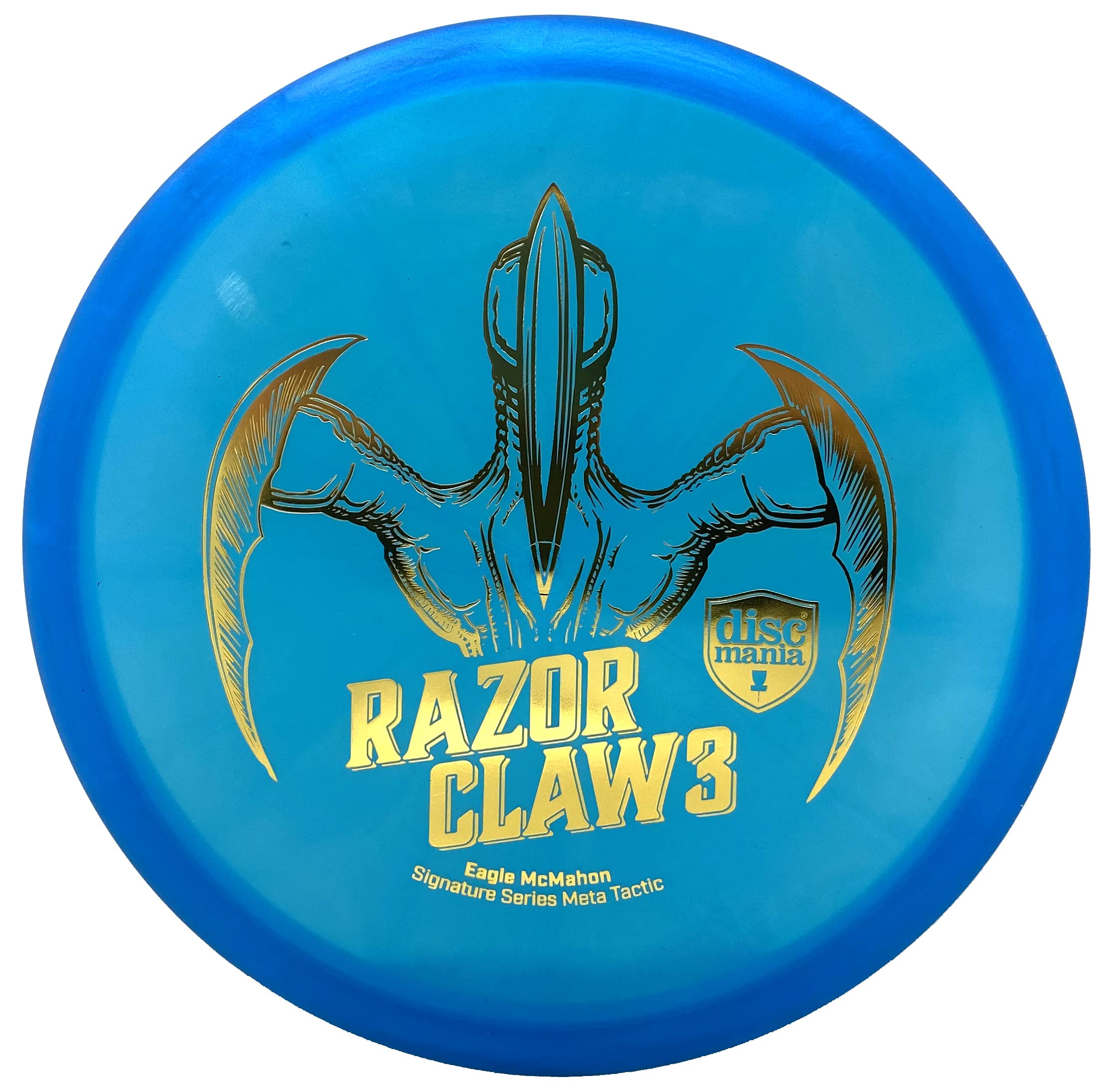 Discmania Eagle McMahon Meta Tactic Razor Claw 3– Utility Disc, Overstable and Reliable Disc Golf Disc 173-176g