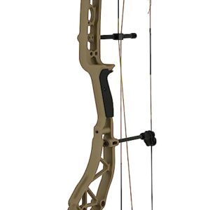 Bear Archery ADAPT Adult Compound Bow Package Designed by The Hunting Public, 70 lb. Draw Weight, Right Hand, Throwback Tan