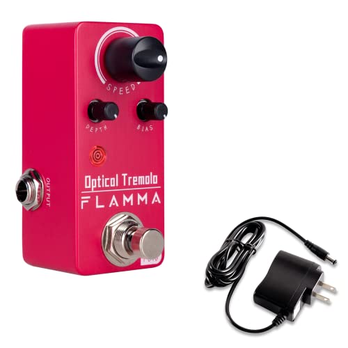 FC16 Optical Tremolo Pedal with 9V 300mA Power Supply