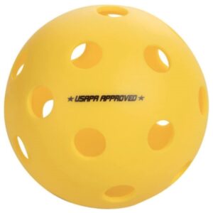 Onix Popular Fuse Indoor Pickleball Balls are Ready to Play Immediately Out of The Box - The Balls Offer Superior Balance and a consistent Feel. 6 Pack – Yellow – Pickleball Marketplace