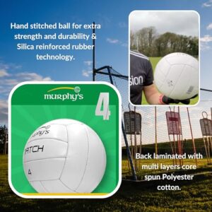 Murphys Gaelic Football (4) (White)