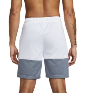 Nike Men's Hybrid 9" Training Shorts (White/Grey/Black) Size XL