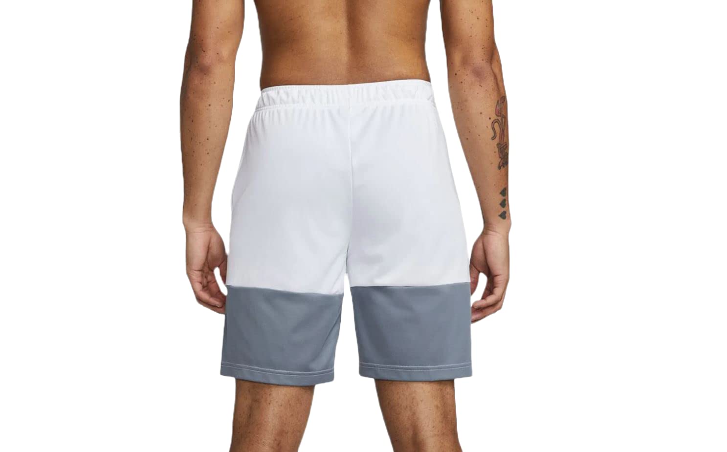 Nike Men's Hybrid 9" Training Shorts (White/Grey/Black) Size XL