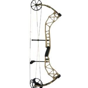 Bear Archery ADAPT Adult Compound Bow Package Designed by The Hunting Public, 70 lb. Draw Weight, Right Hand, Throwback Tan