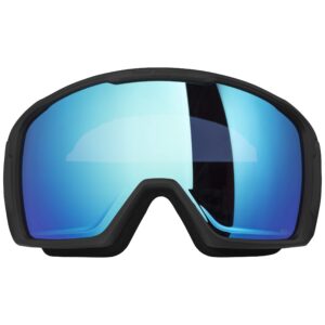 Sweet Protection Clockwork RIG Reflect Goggles - UV Protection, Anti-Fog, and Interchangeable Lens, RIG Aquamarine/Matte Crystal Black/Black Peaks, one Size