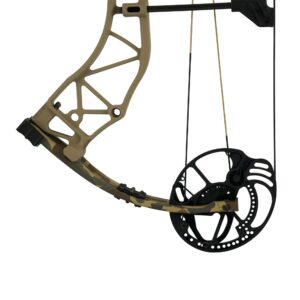 Bear Archery ADAPT Adult Compound Bow Package Designed by The Hunting Public, 70 lb. Draw Weight, Right Hand, Throwback Tan