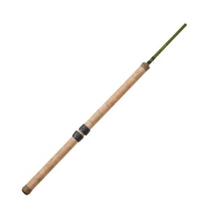 Center Pin Float Fishing Rod 13 Feet 6-10lbs 6 Pieces Carbon Sections Wooden Cork Handle Lure Weight 1/8-1/2oz Centerpin Fishing, Brown