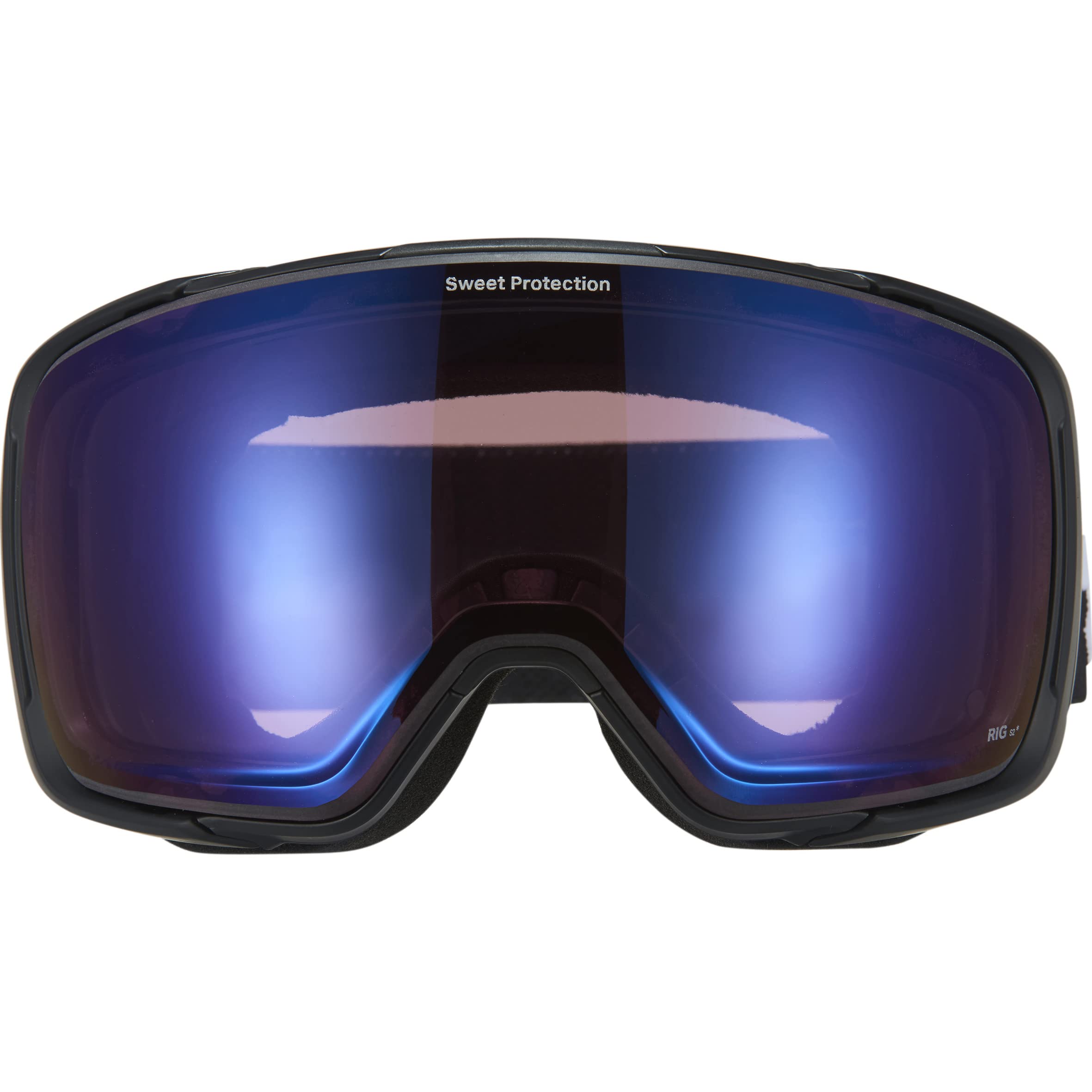 Sweet Protection Interstellar RIG Ski Goggles - Ski and Snowboard UV Protection and Anti-Fog Goggles, RIG Light Amethyst/Matte Black/Black