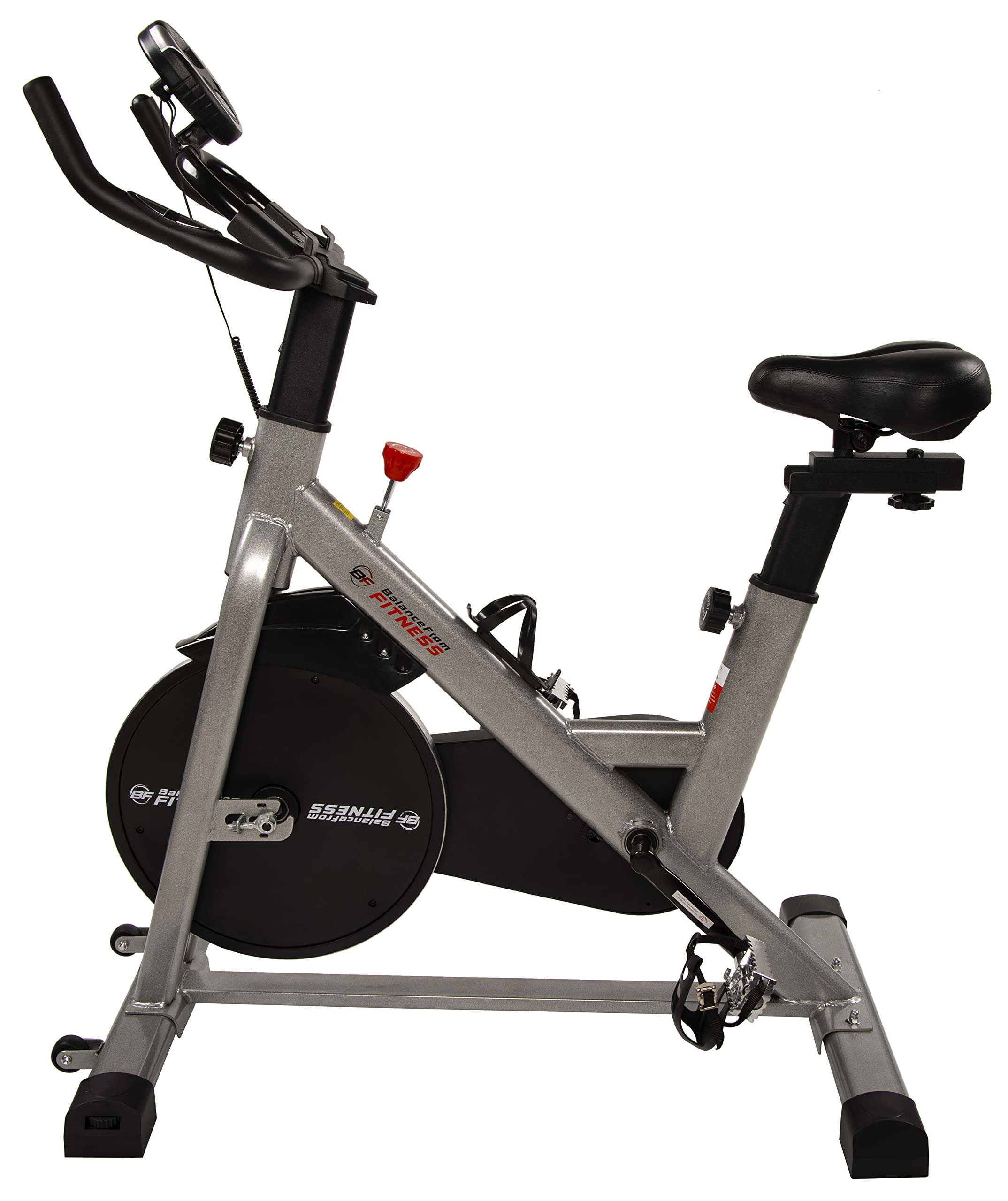 HulkFit BalanceFrom Indoor Cycling Bike Stationay Bike - Cycle Bike with Ipad Mount & Comfortable Seat Cushion