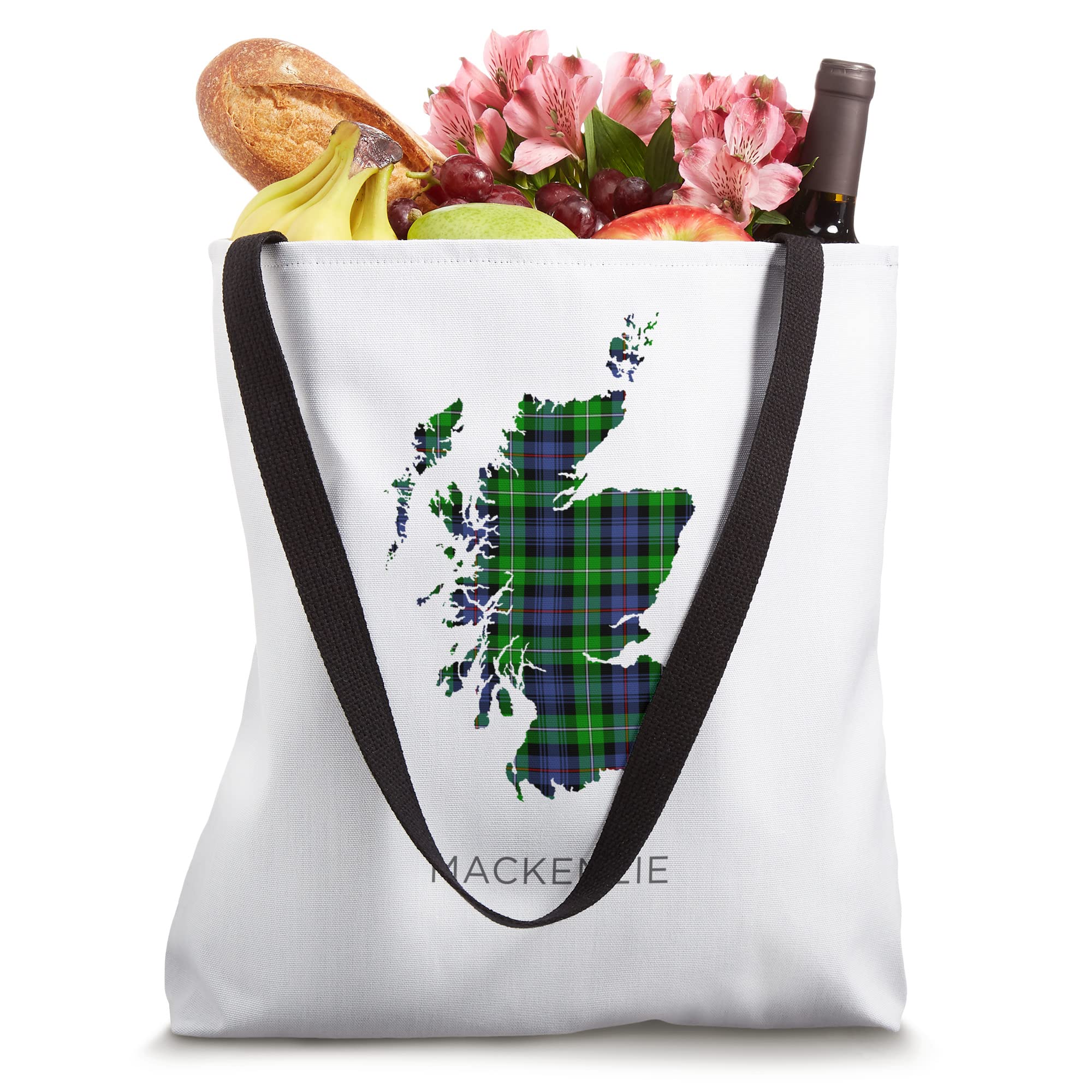 Clan MacKenzie Tartan, Scottish Plaid, MacKenzie Family Tote Bag