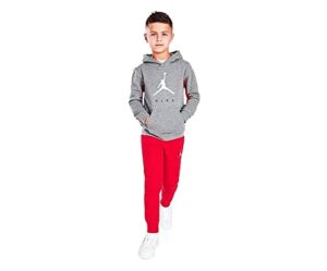 jordan jumpman 3pk boys clothing set size 4, color: grey/red/white