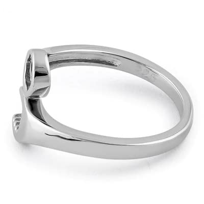 Sterling Silver 925 Wrench Ring (9)