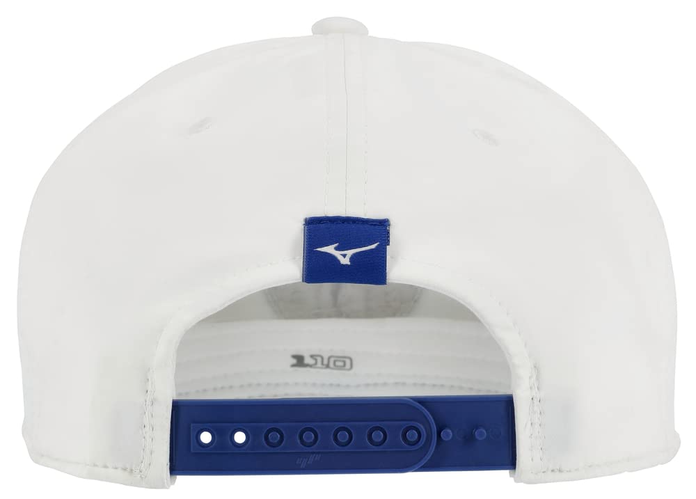 Mizuno Womens Crossed Clubs Snapback Golf Hat, White