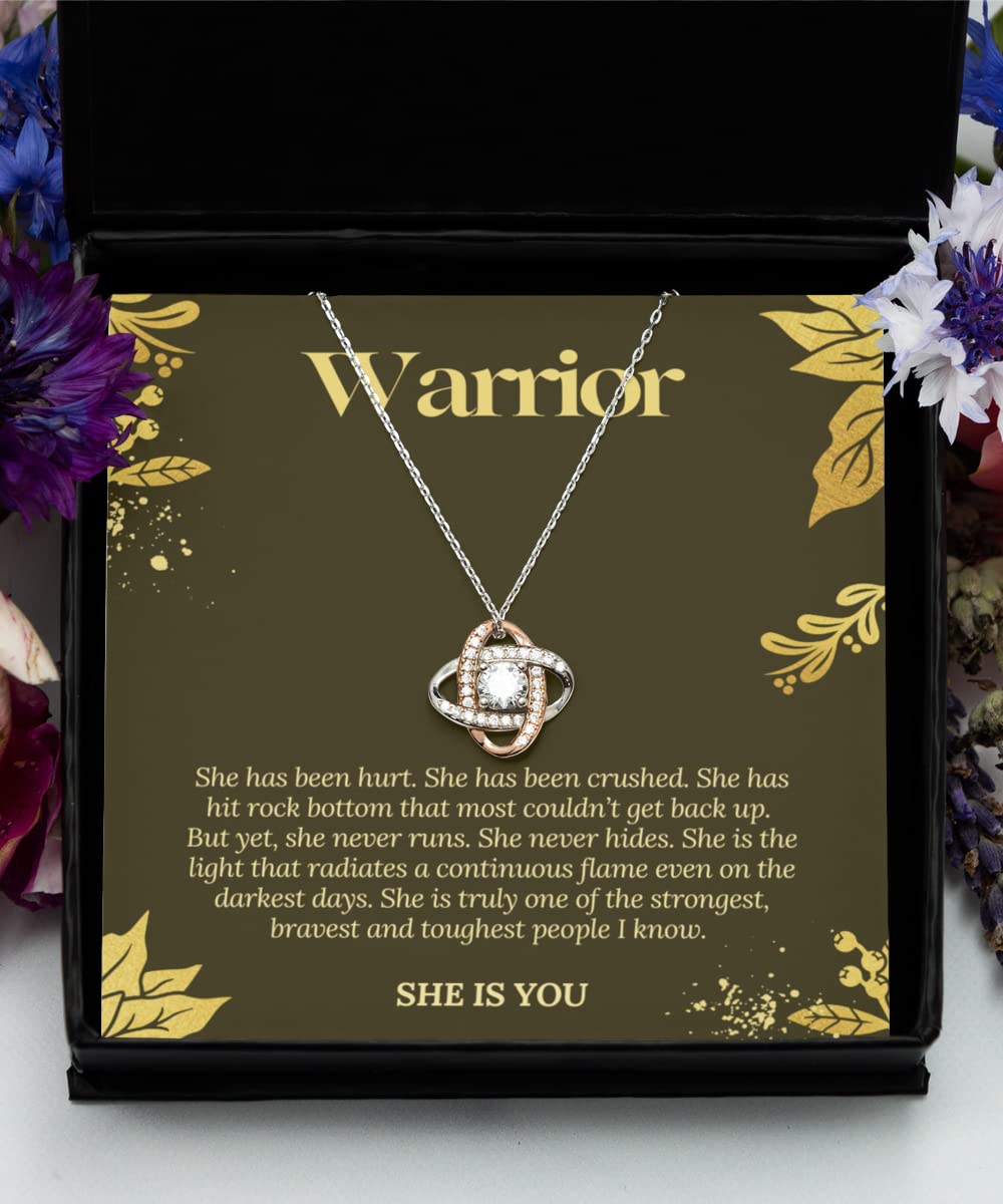 Meaningful Necklaces for Women, Inspirational Gifts for Women, Encouragement Gifts for Women, Cheer Up Gifts for Women, Strong Woman Gifts for Women, Gold Plated, Cubic Zirconia