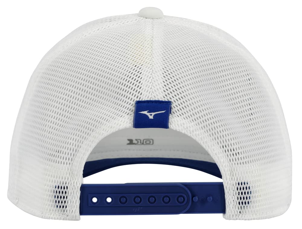 Mizuno Womens Crossed Clubs Meshback Golf Hat, White