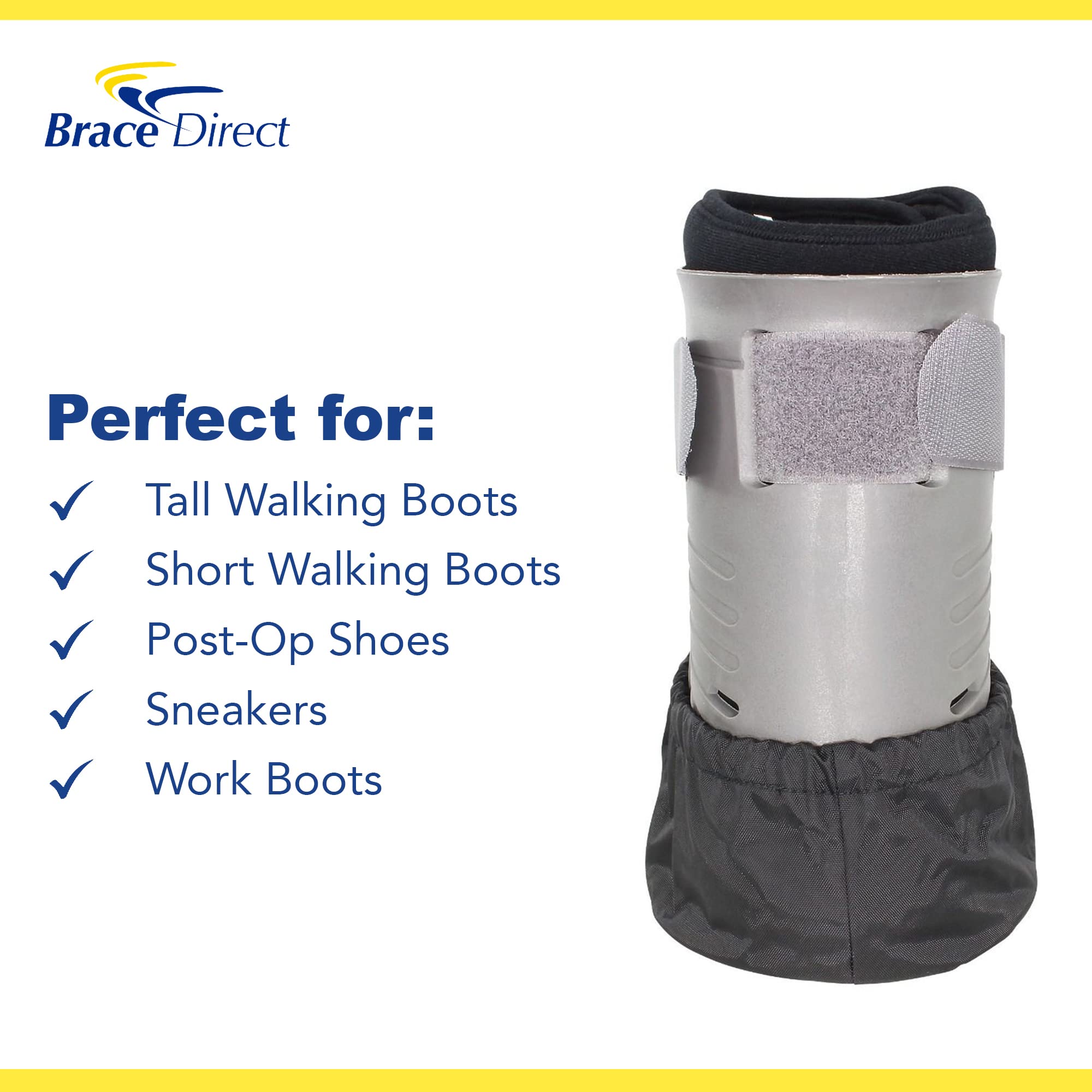 Brace Direct Post Op Shoe + Weather Cover