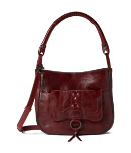 frye corrine crossbody red one size