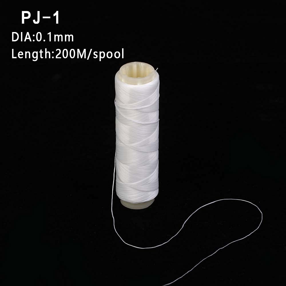 1 Roll Fishing Line, Elastic Braided Sink Line, Nylon Polyester Lure Wire, Invisible Bait Floating Line Thread Spool Fishing Tackle Accessories(3)