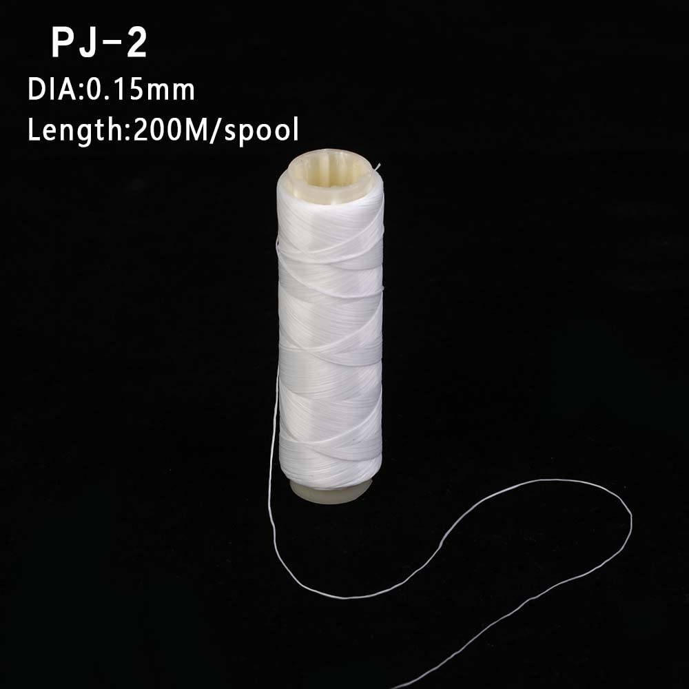 1 Roll Fishing Line, Elastic Braided Sink Line, Nylon Polyester Lure Wire, Invisible Bait Floating Line Thread Spool Fishing Tackle Accessories(3)