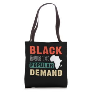 black pride, black history month, men's african pride tote bag