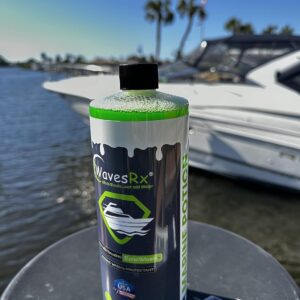 WavesRx Salt Neutralizing Boat Soap & Jet Ski Wash with SiO2 Surface Protection (EpicWash+) | Marine Grade Cleaner Removes Salt & Contaminants | Protective Ceramic Coating Prevents Buildup & UV Damage