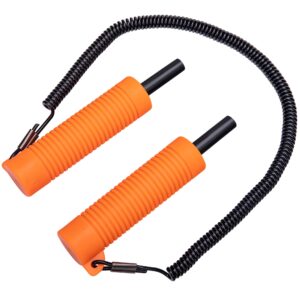 retractable ice awls,ice fishing safety picks,ice breaking accessories for ice fishing,skating or walking on ice (1pc)