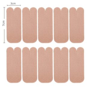 Thumb Protecting Tape Thumb Straps, 10 PCS Self Adhesive Thumb Cover Stickers, Stretchy Athletic Tape, Elastic Thumb Pain Relieving Patch for Sport Housework, Joint Support Arthritis Sprains Strains