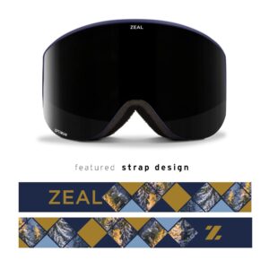 Zeal Optics Beacon ODT Snow Goggle, Wildwood/Dark Grey, Medium