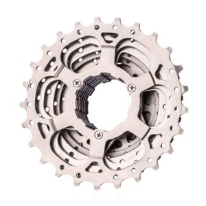 Rwlre Bicycle Freewheel, MTB Road Bike 8/9/10/11/12 Speed Cassette 8-12S 25T/28T/32T/34T/36T Mountain Bicycle Sprocket K7 Folding Bicycle for SHI SR (Color : 11S-28T Road)