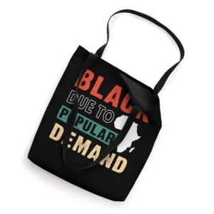 Black Pride, Black History Month, Men's African Pride Tote Bag