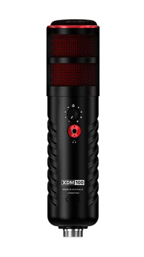 RØDE X XDM-100 Professional USB Dynamic Microphone and Virtual Mixing Solution For Streamers and Gamers,Black