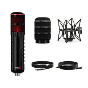 RØDE X XDM-100 Professional USB Dynamic Microphone and Virtual Mixing Solution For Streamers and Gamers,Black