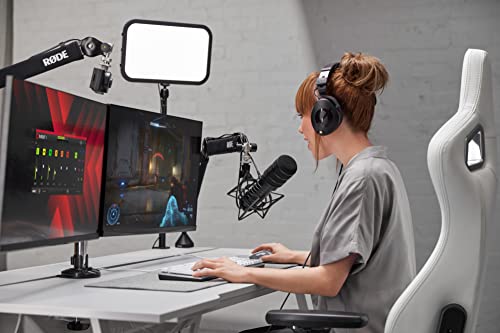 RØDE X XDM-100 Professional USB Dynamic Microphone and Virtual Mixing Solution For Streamers and Gamers,Black