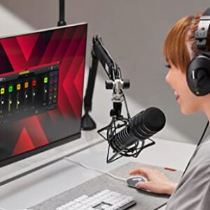 RØDE X XDM-100 Professional USB Dynamic Microphone and Virtual Mixing Solution For Streamers and Gamers,Black