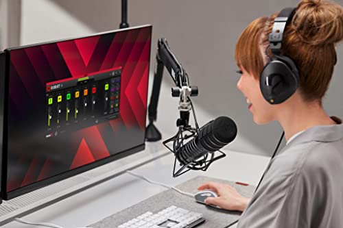 RØDE X XDM-100 Professional USB Dynamic Microphone and Virtual Mixing Solution For Streamers and Gamers,Black