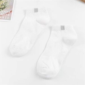 MMingzhi Socks for Women 5 Pair Ankle Cotton Socks Moisture-wicking Running Socks