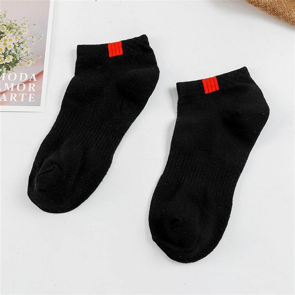 MMingzhi Socks for Women 5 Pair Ankle Cotton Socks Moisture-wicking Running Socks