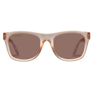 Le Specs Petty Trash Sunglasses, Blonde/Brown Mono Polarized, One Size