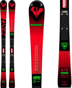 rossignol hero sl pro kids skis 142cm