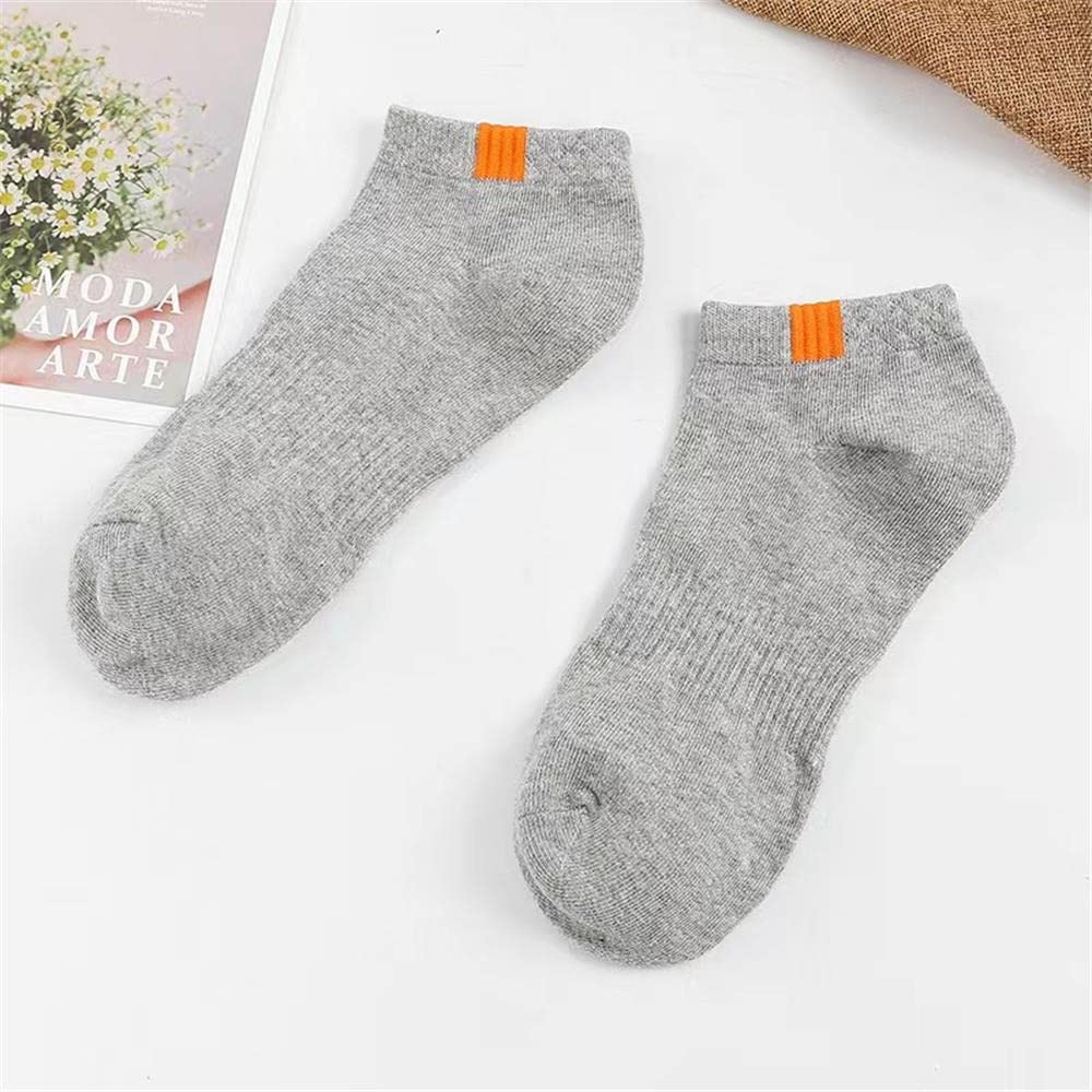 MMingzhi Socks for Women 5 Pair Ankle Cotton Socks Moisture-wicking Running Socks