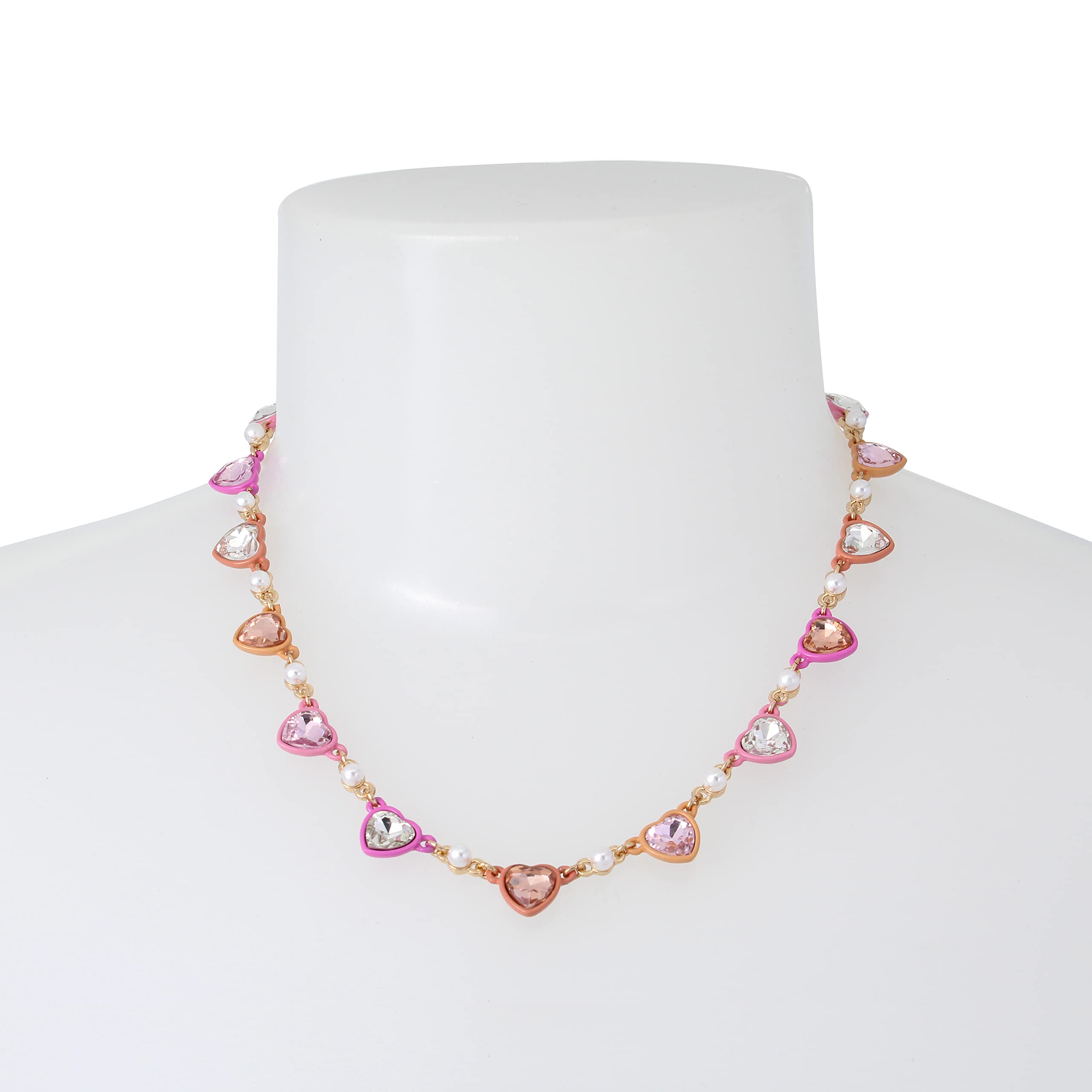 Betsey Johnson Heart Collar Necklace