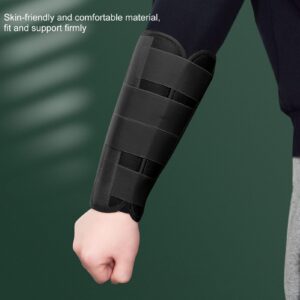 Forearm Brace, Kids Adult Forearm Splint Arm Injury Fixation Brace Arm Immobilizer Straightener (S)