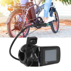 Ebike LCD Display Meter, Low Failure Rate Electric Bike Odometer Waterproof Electronic Panel Speedometer for E Scooter Replacement