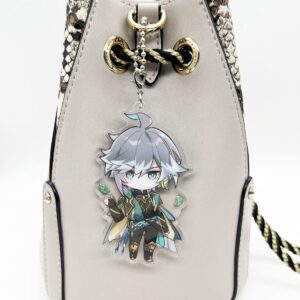 YJacuing Genshin Impact Cute Acrylic Keychain Figure (Alhaitham)