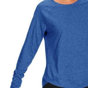 Muzniuer Long Sleeve Yoga Tops for Women-Long Sleeve Shirts for Women Long Sleeve Sports Running Fitness Clothes SkyBlue L