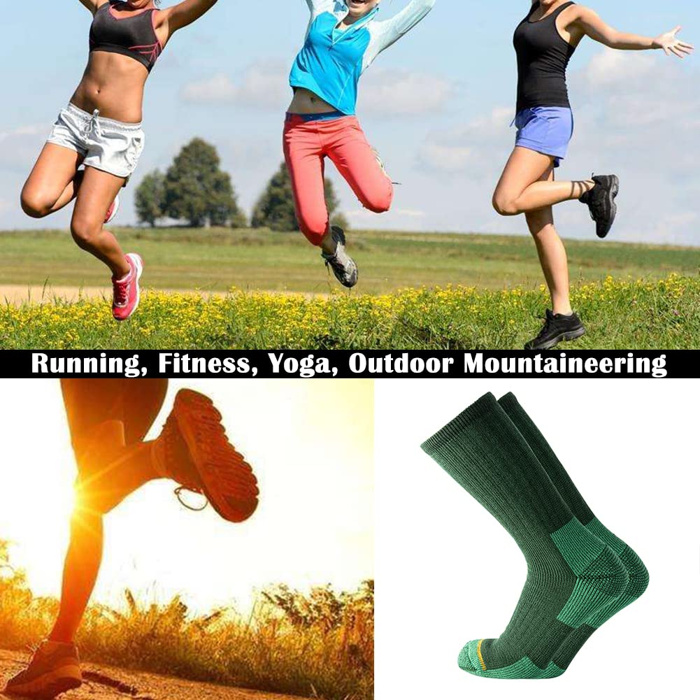 KAVANYISO Merino Wool Socks for Men Hiking Thermal Winter Crew Socks Boot Socks