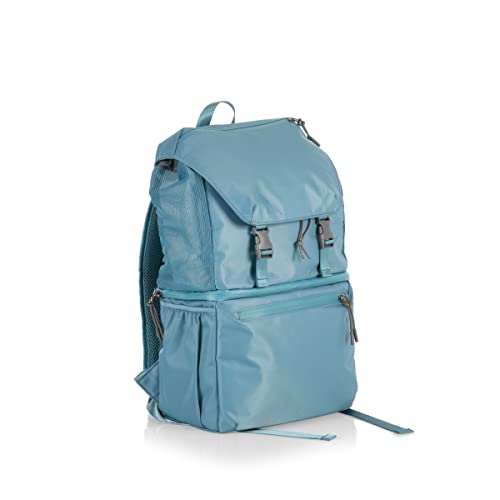 ONIVA Tarana Backpack Cooler made with Recycled Material, Soft Cooler Backpack, Upcycled Cooler Bag, (Aurora Blue)